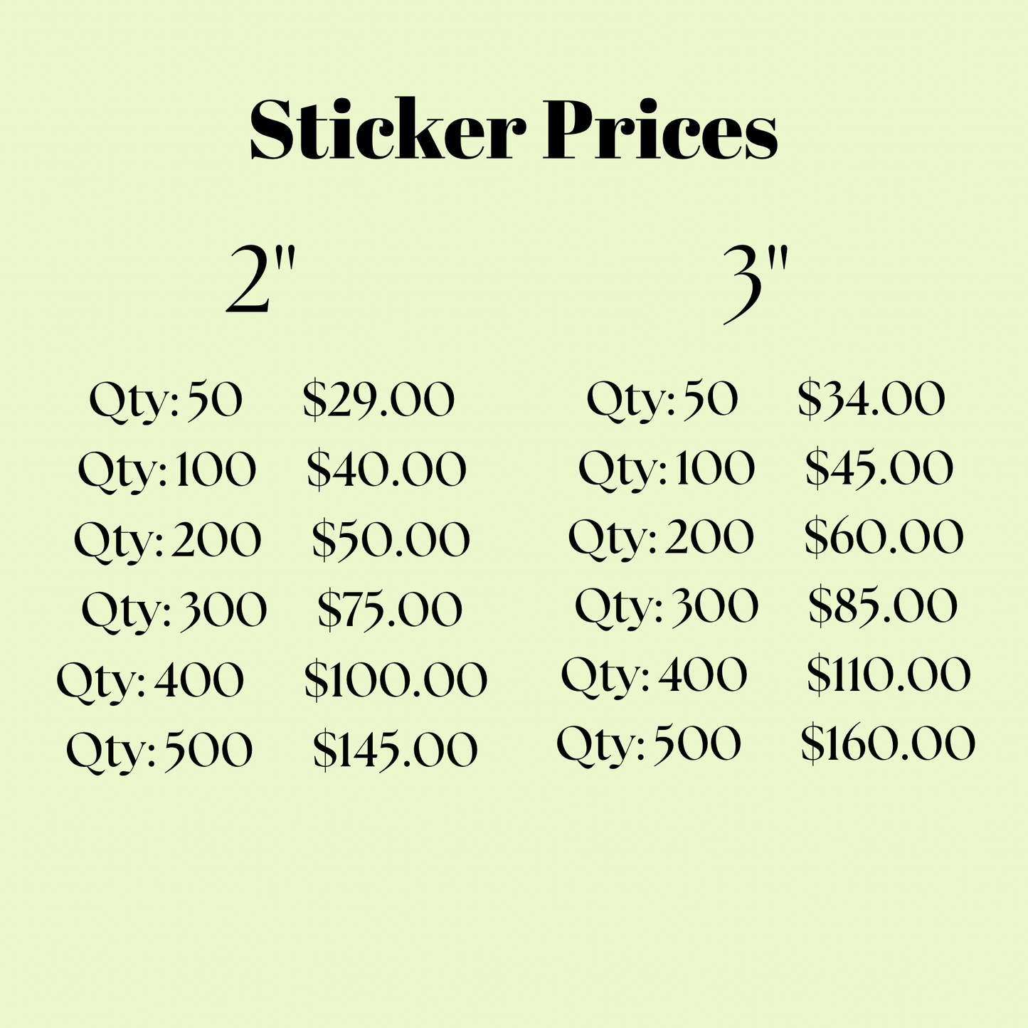 Stickers
