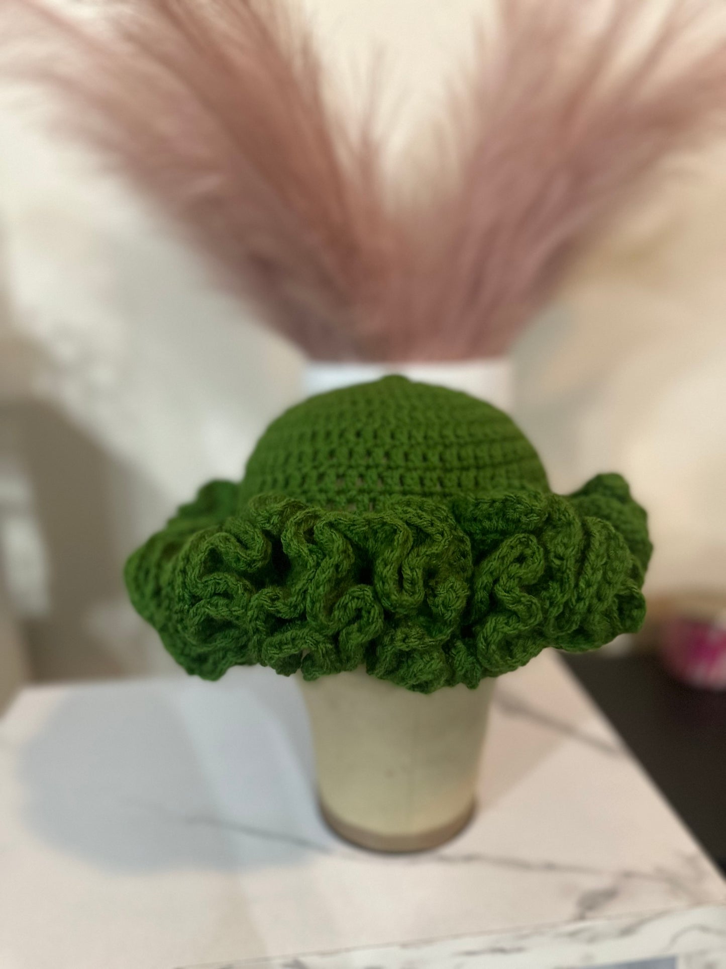 Ruffle Hat