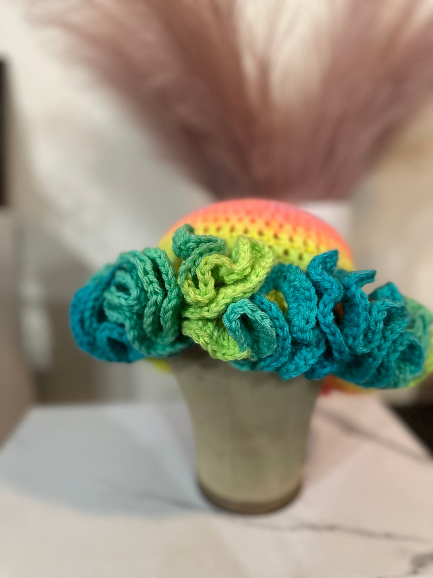 Ruffle Hat