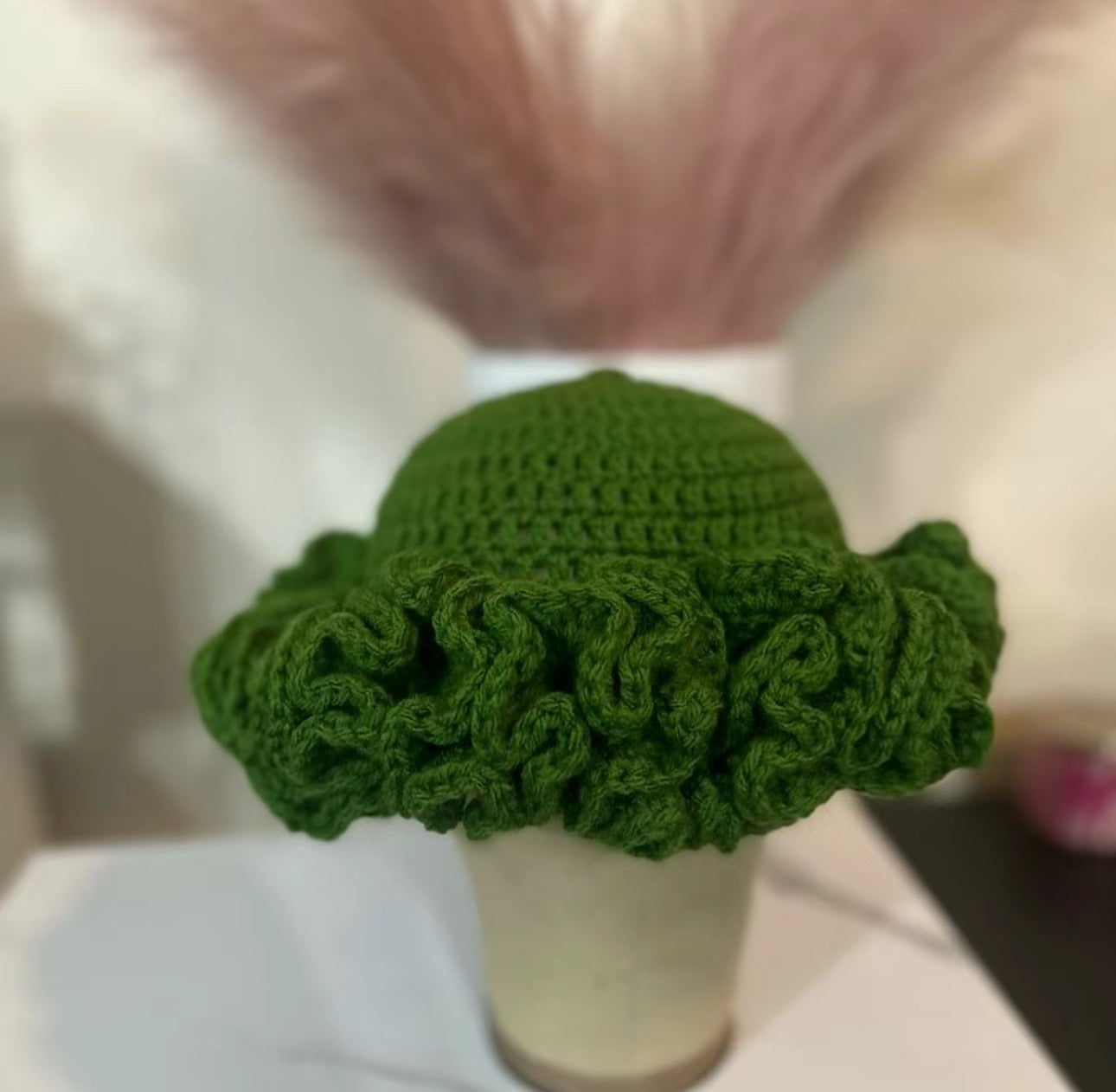 Ruffle Hat